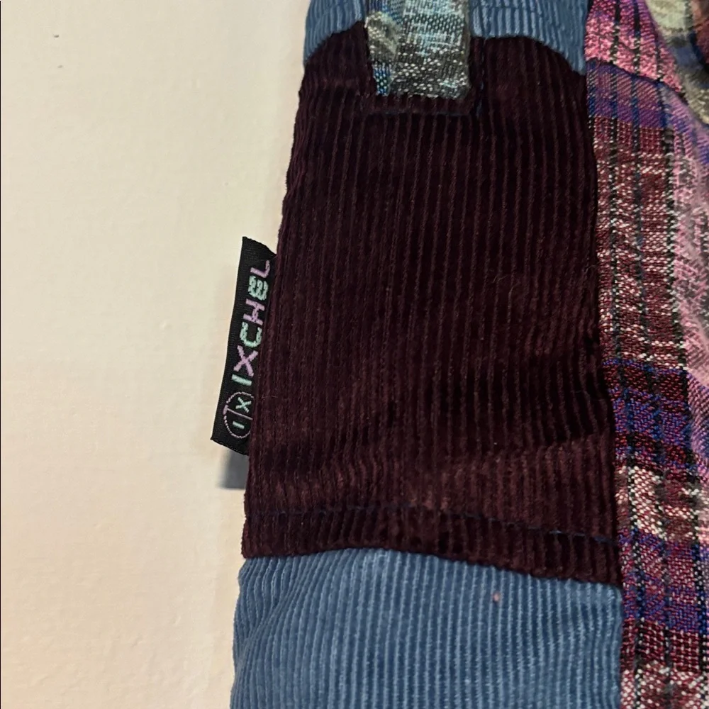 Ixchel Hippie Multicolor 100% cotton with fleece lining Men's Pants Sz M - Picture 3 of 8